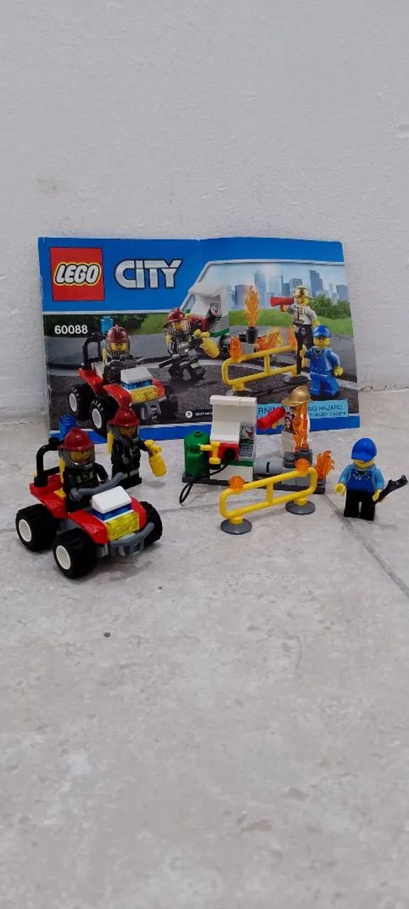 Lego city resgate e bombeiros