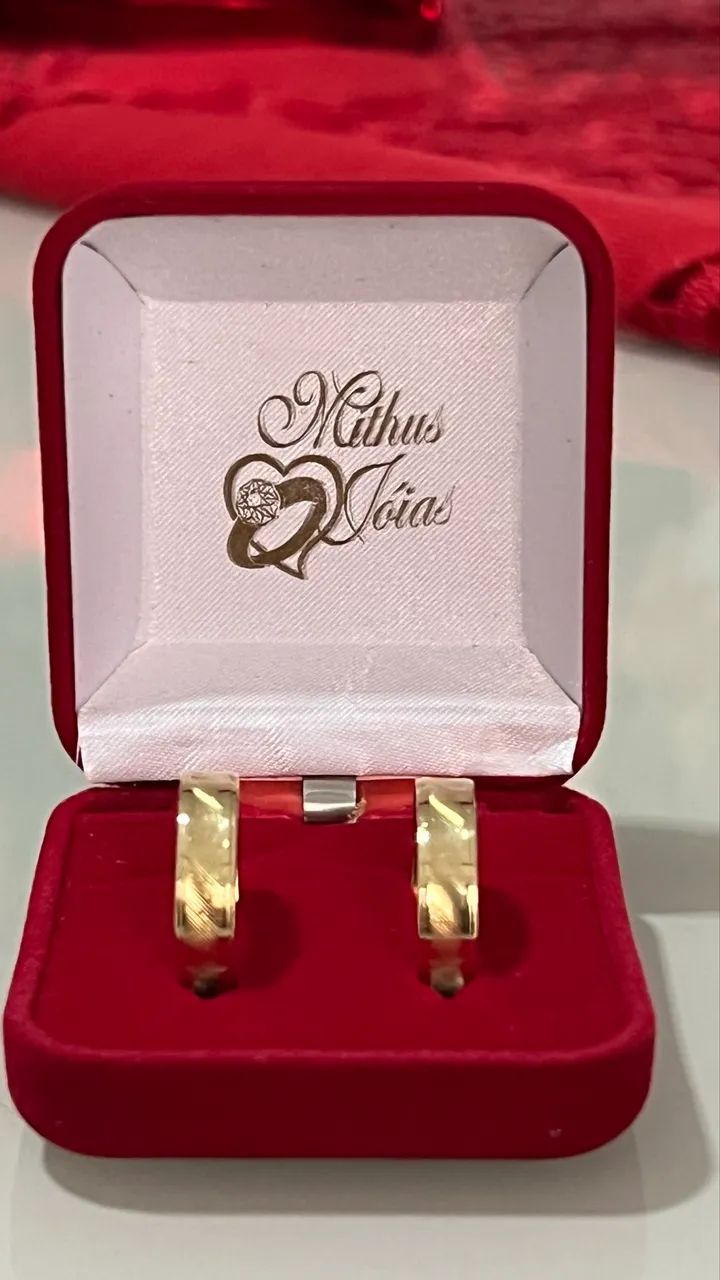 Par de Aliança ouro 18k  - Foto 3
