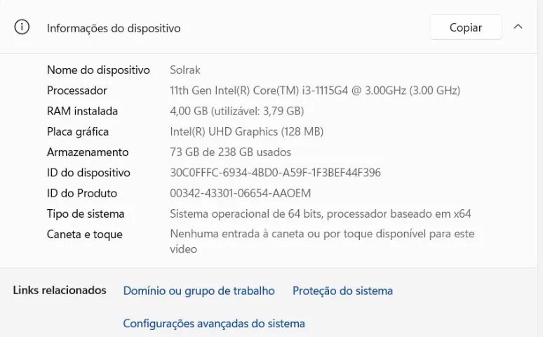 Notebook lenovo ideapad 3i - Foto 3