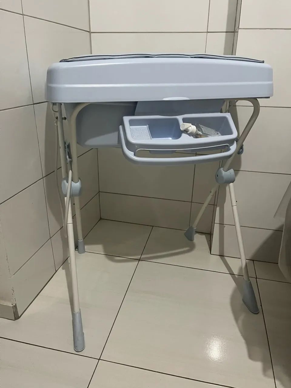 Banheira com trocador