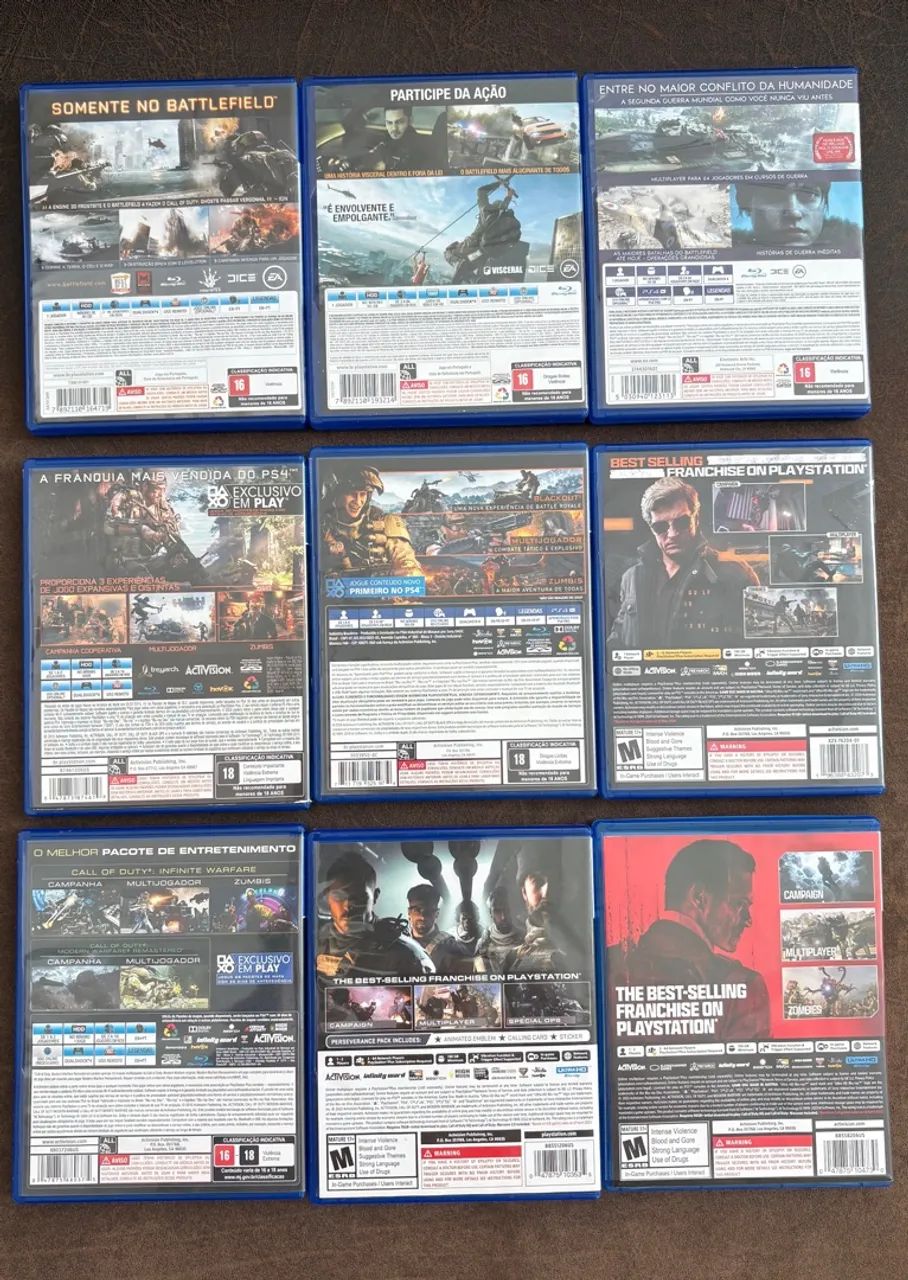 Jogos diversos COD e BATTLEFIELD PS4/PS5 - Foto 2