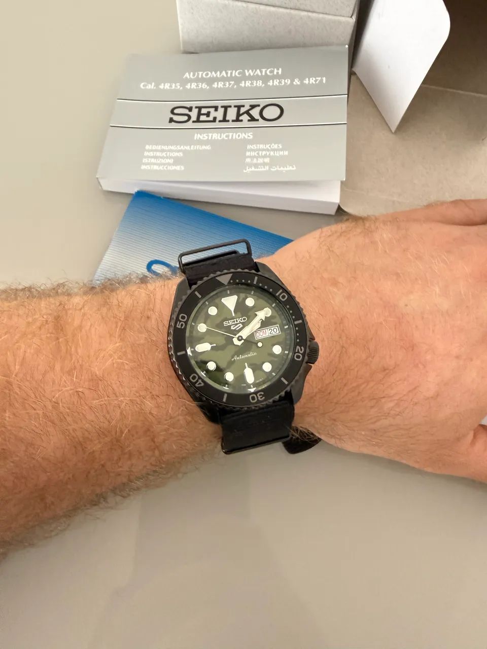 Relógio Seiko 5 Sport como novo! - Foto 2
