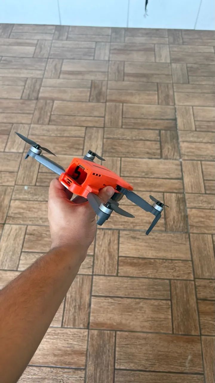 Drone FIMI Mini 3 4K Laranja + Controle + Caixa - Sem Bateria - Foto 2