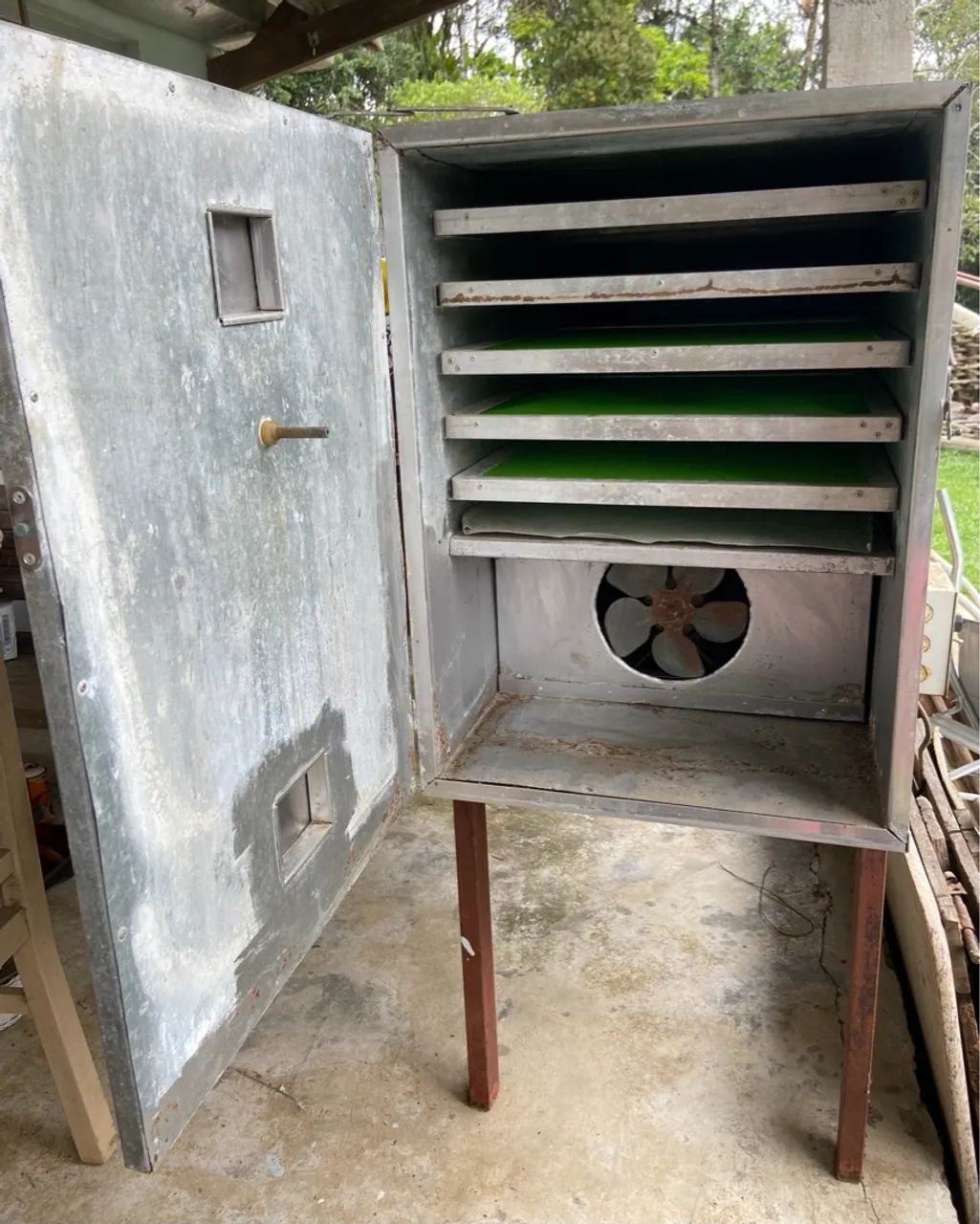 Desidratadora industrial de alimentos 