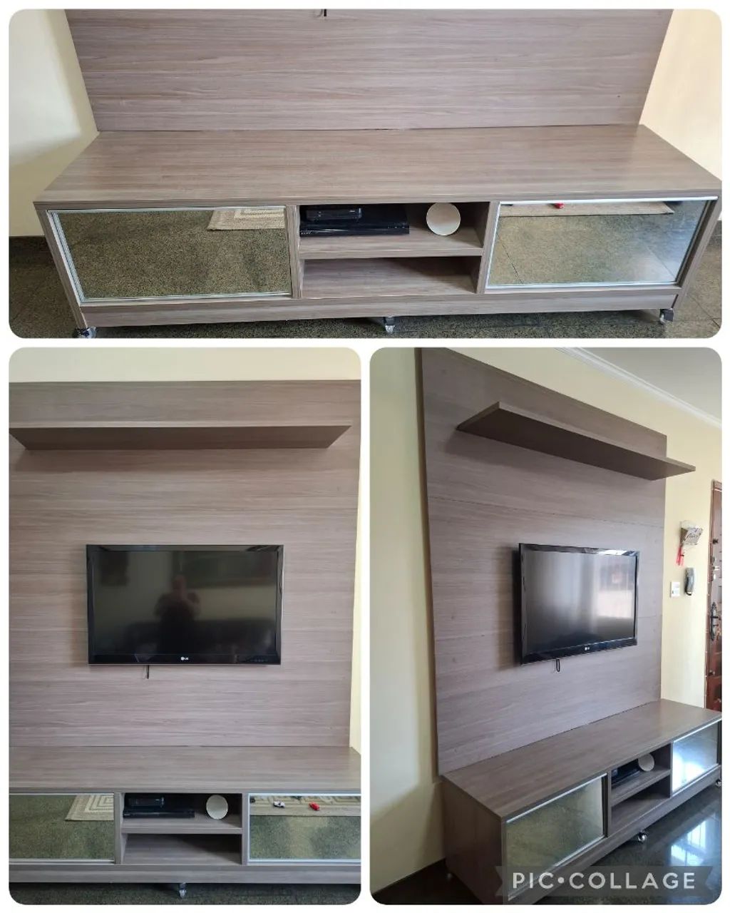 Rack e painel