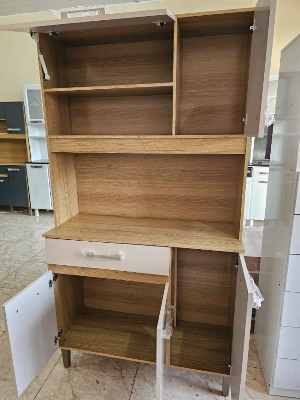 ARMÁRIO DE COZINHA NOVO - Foto 2