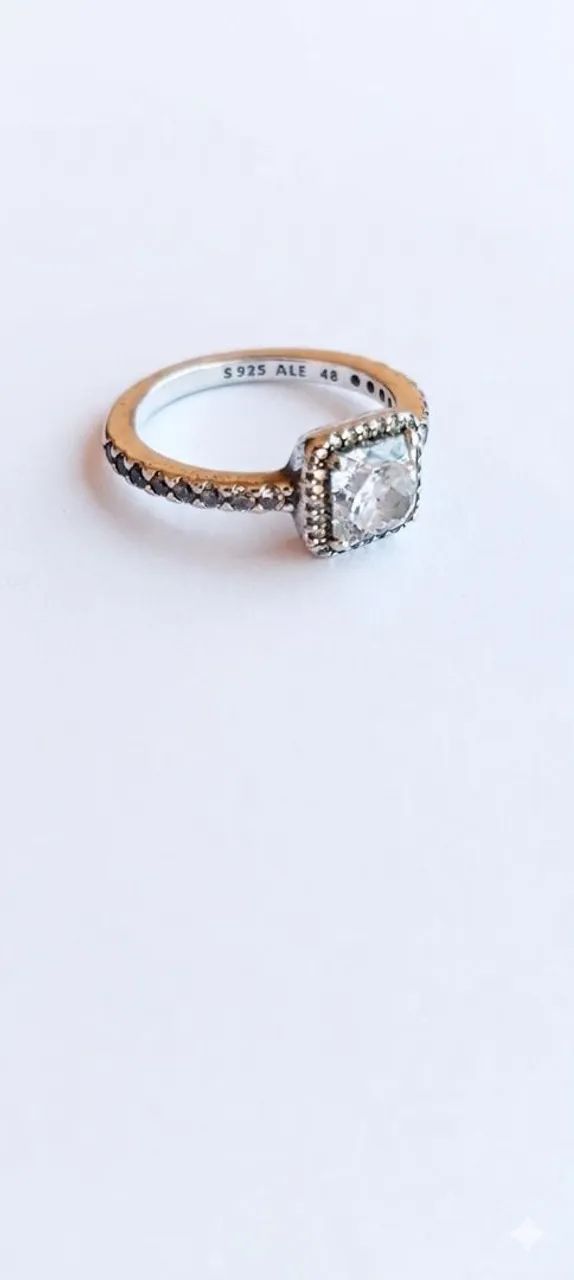 ANEL PANDORA DE PRATA 925 