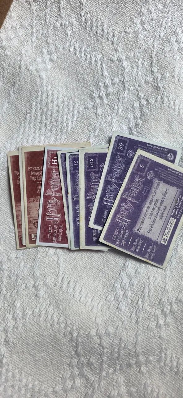 Figurinhas Harry Potter e a Câmara Secreta - Foto 4