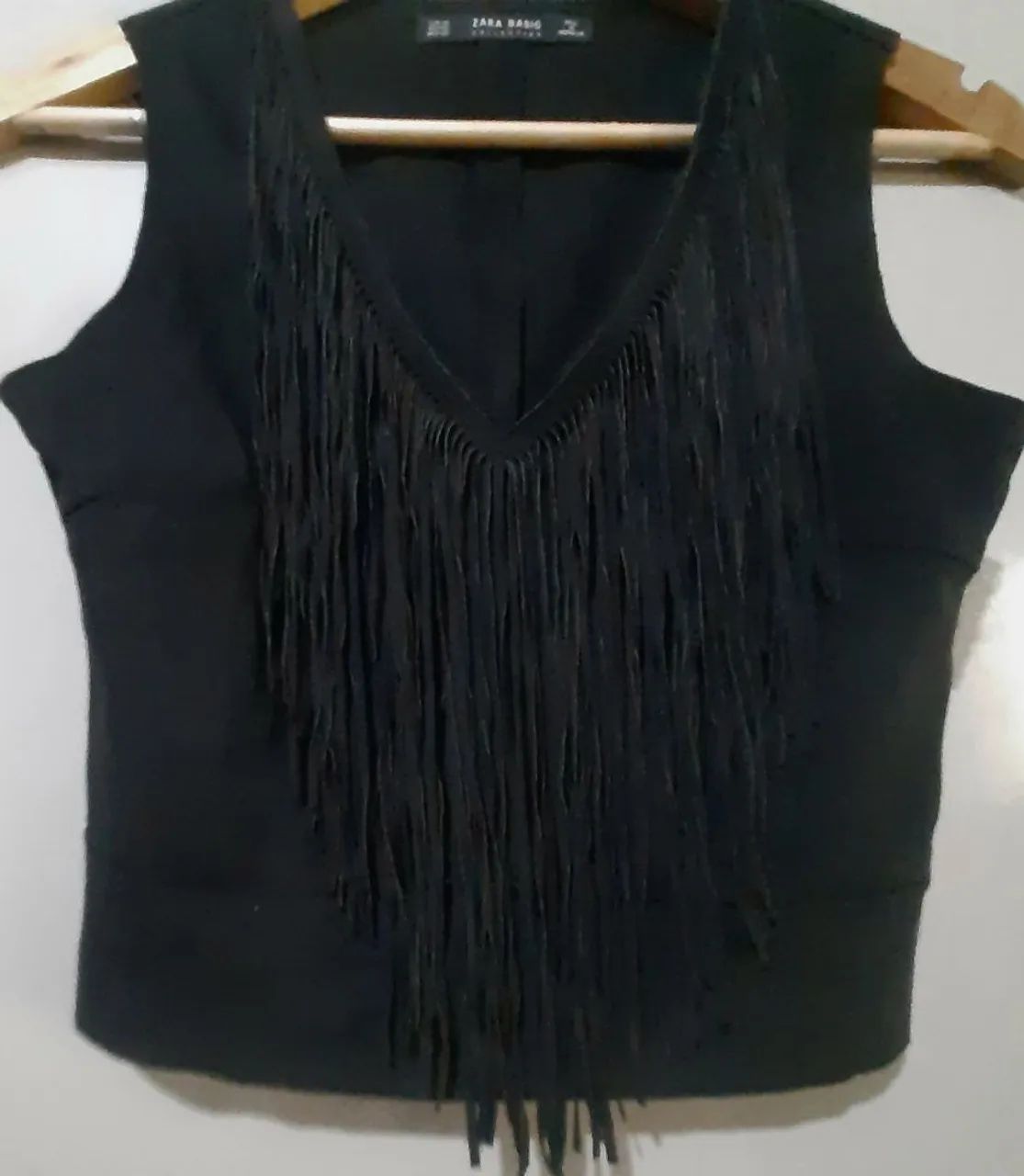 Blusa suede western ZARA - Foto 2