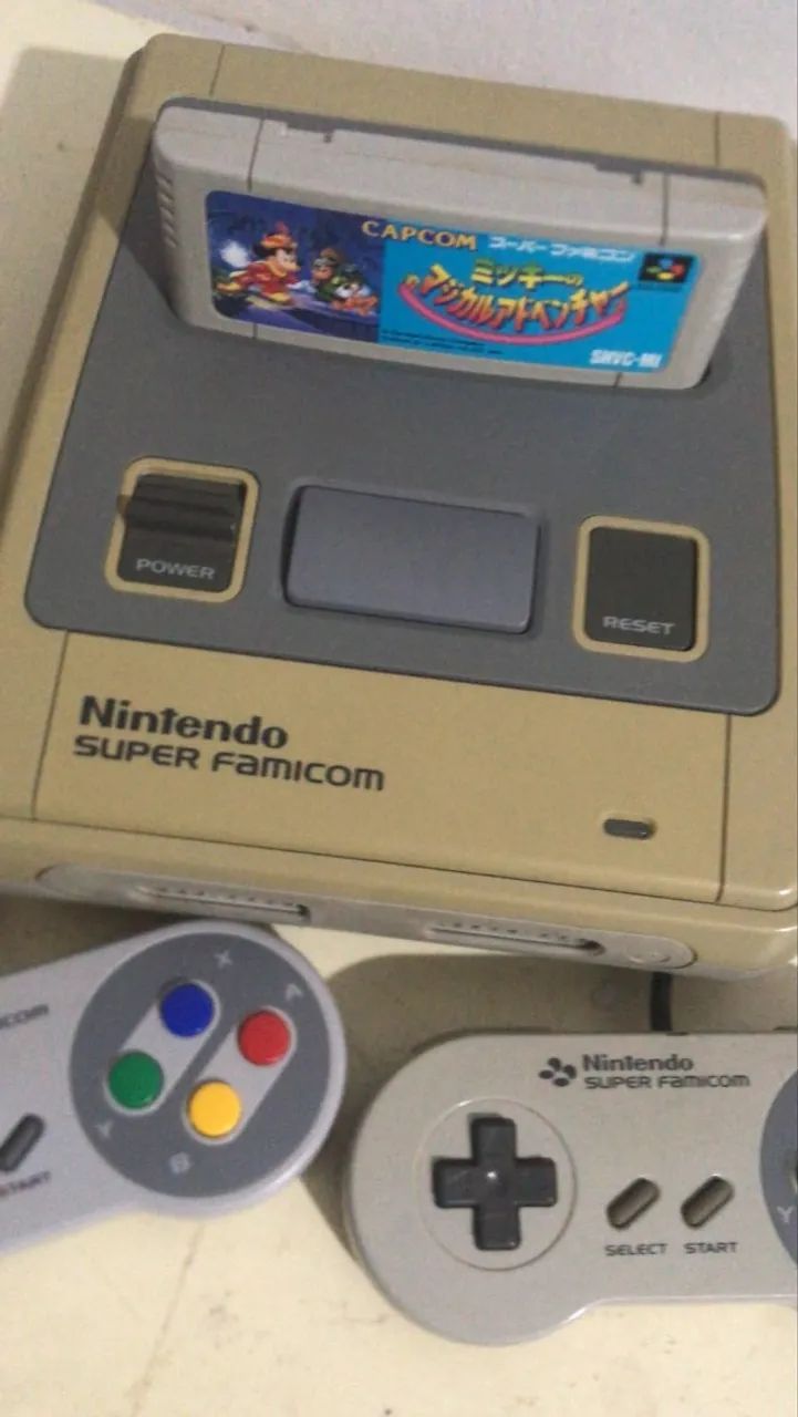 Videogame Super Famicom ou Super Nintendo Japonês - Foto 3