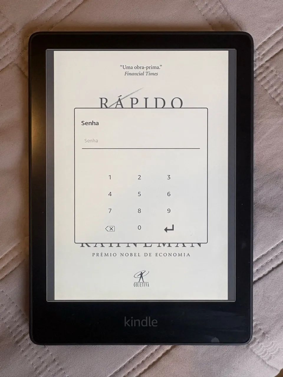 Kindle PaperWhite 16GB com capinha