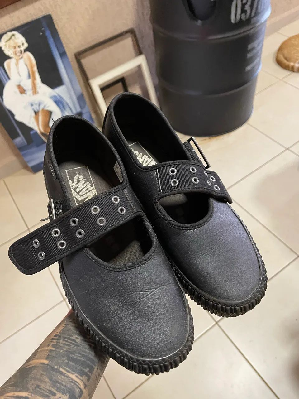 creeper mary jane vans couro legítimo - Foto 3