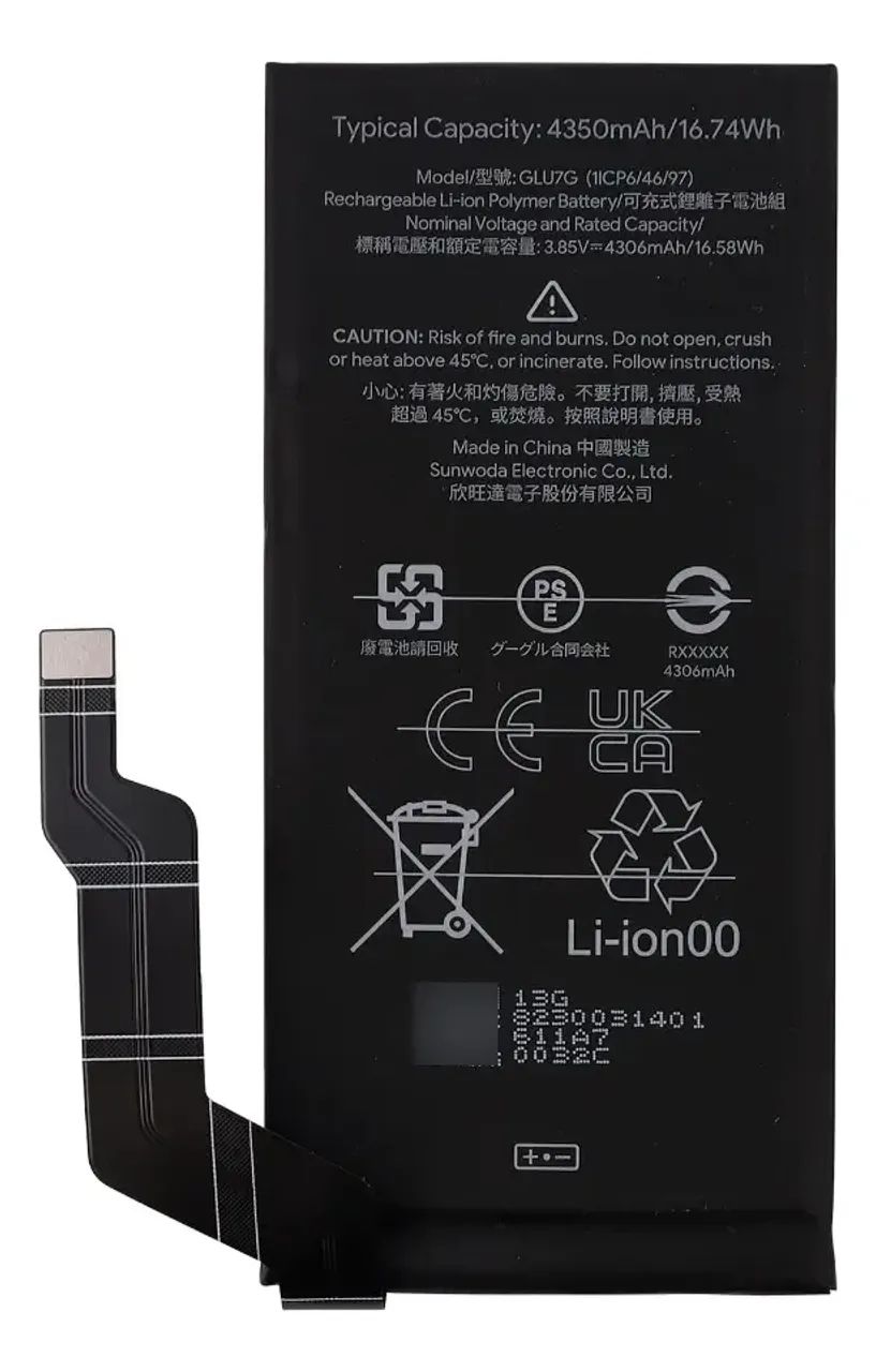 Bateria Pixel 6a glu7g 