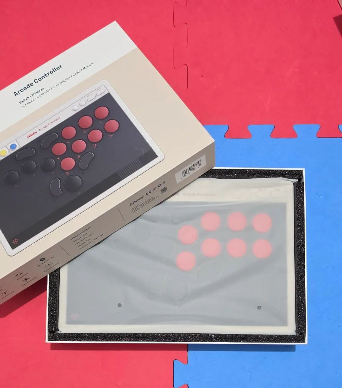 Controle Arcade 8BitDo para Nintendo Switch e Windows ESTADO DE NOVO - Foto 2