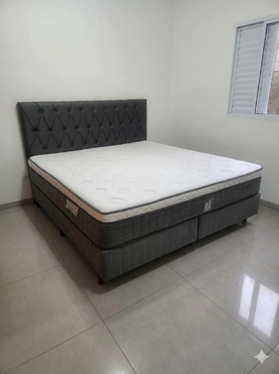 Cama king c Cabeceira 