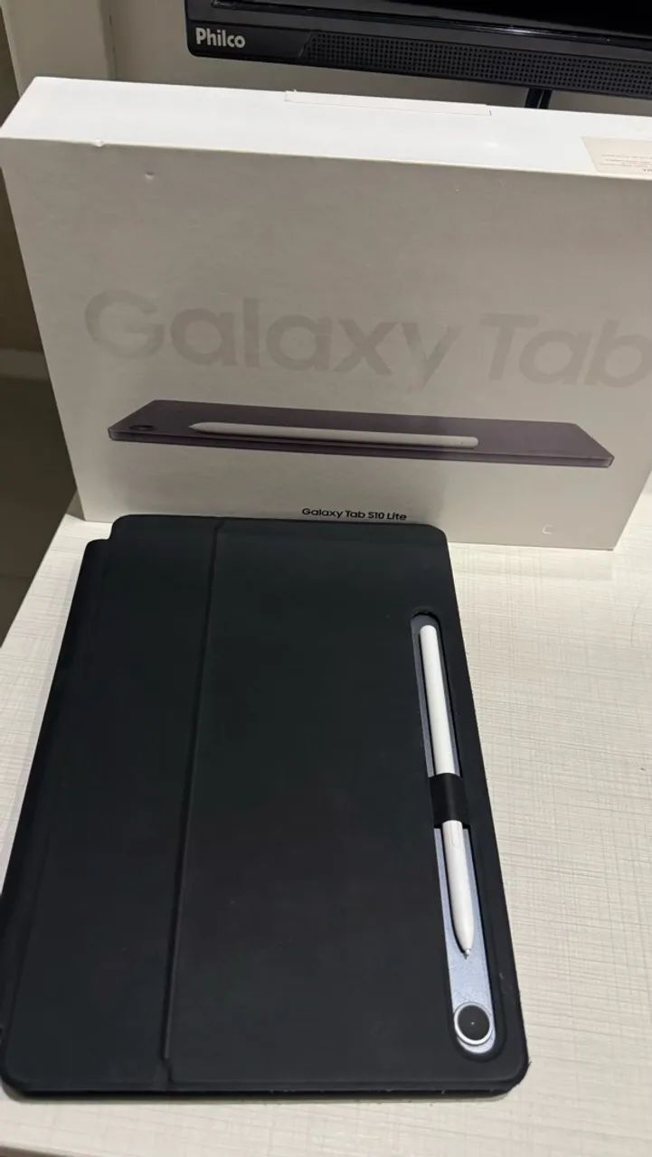 Samsung Galaxy Tab S10 Lite com Caneta + Capa Teclado Bluetooth, Com LED e de Metal - Foto 4