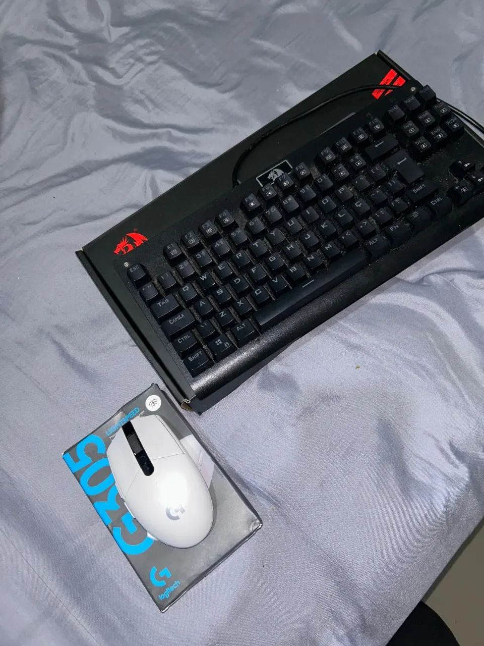 Kit Mouse e Teclado gamer Logitech e Radragon - Foto 5