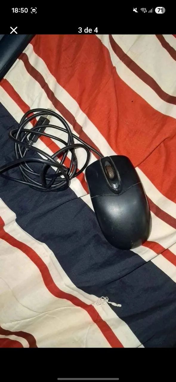 Teclado e mouse simples - Foto 3