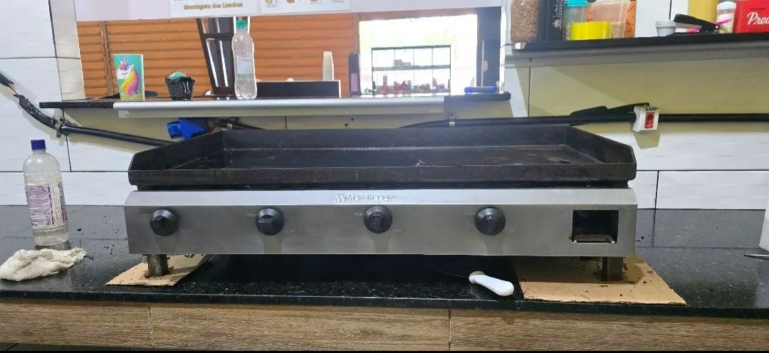 VENDO CHAPA A GAS 1,00MT - Foto 2