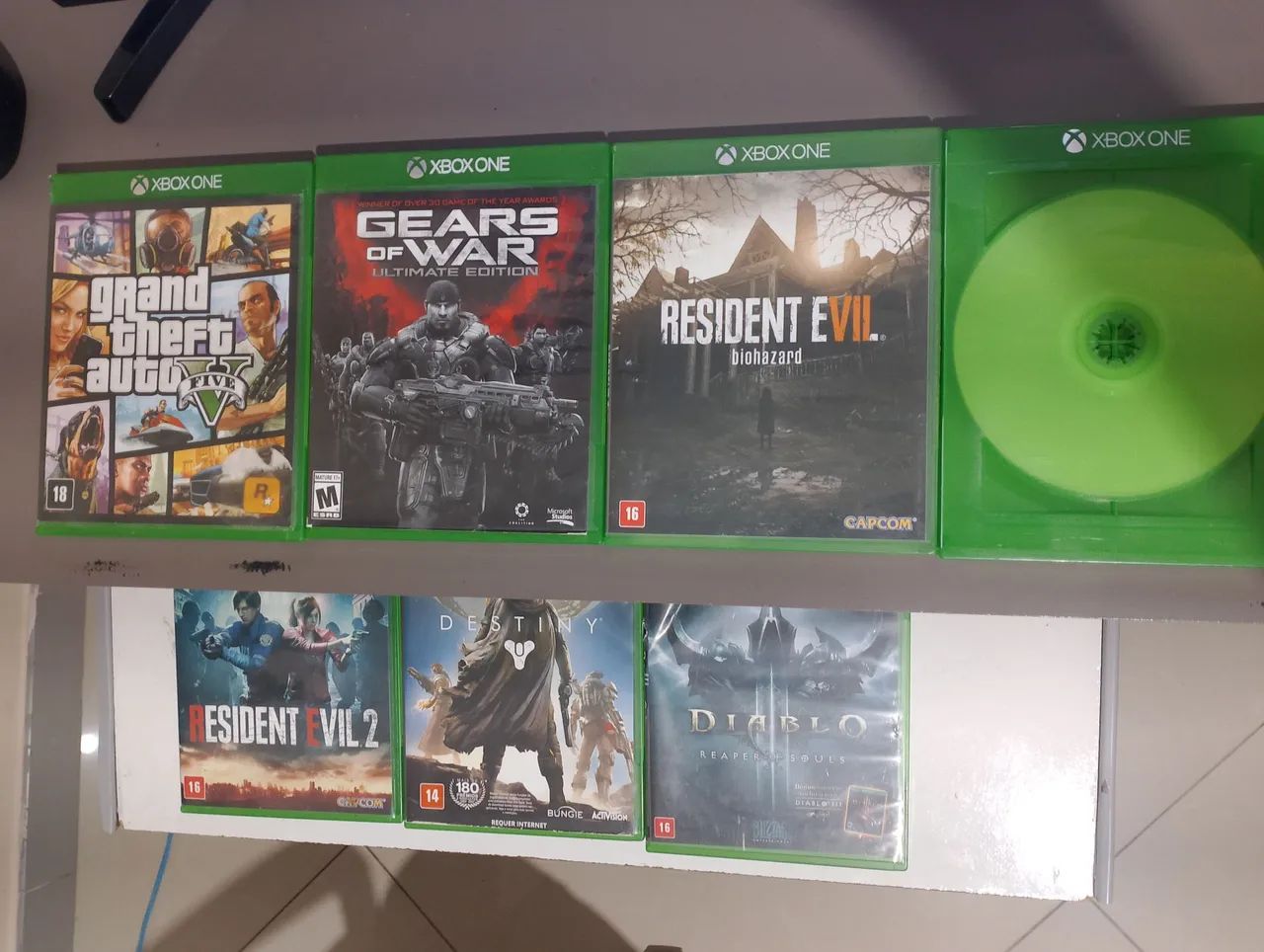 Xbox One S 1TB+controle e jogos - Foto 2