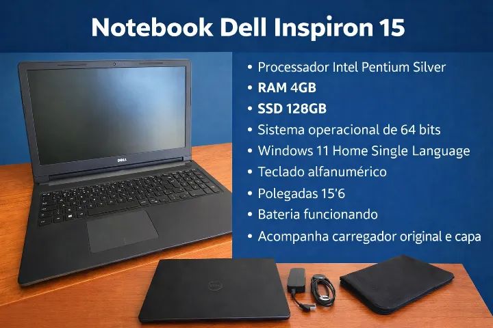 Notebook Dell Inspiron 15
