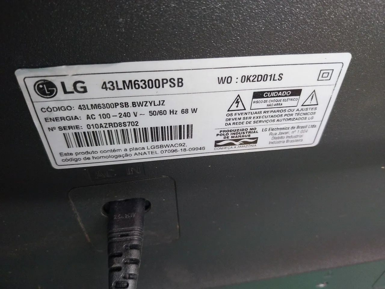 Tv 43 smart lg Wi-Fi YouTube top  - Foto 5