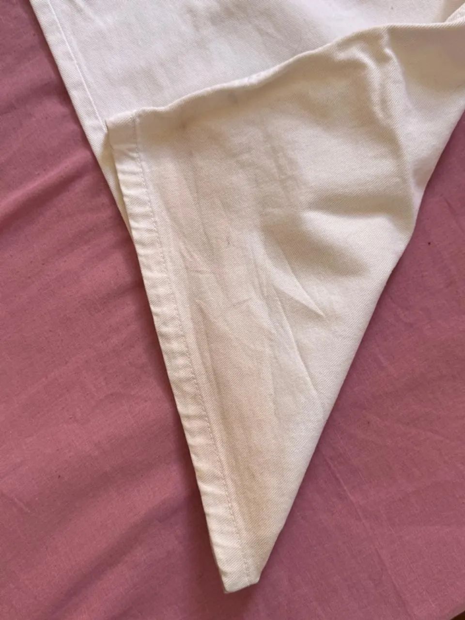Calça cargo branca off white feminina - Foto 4