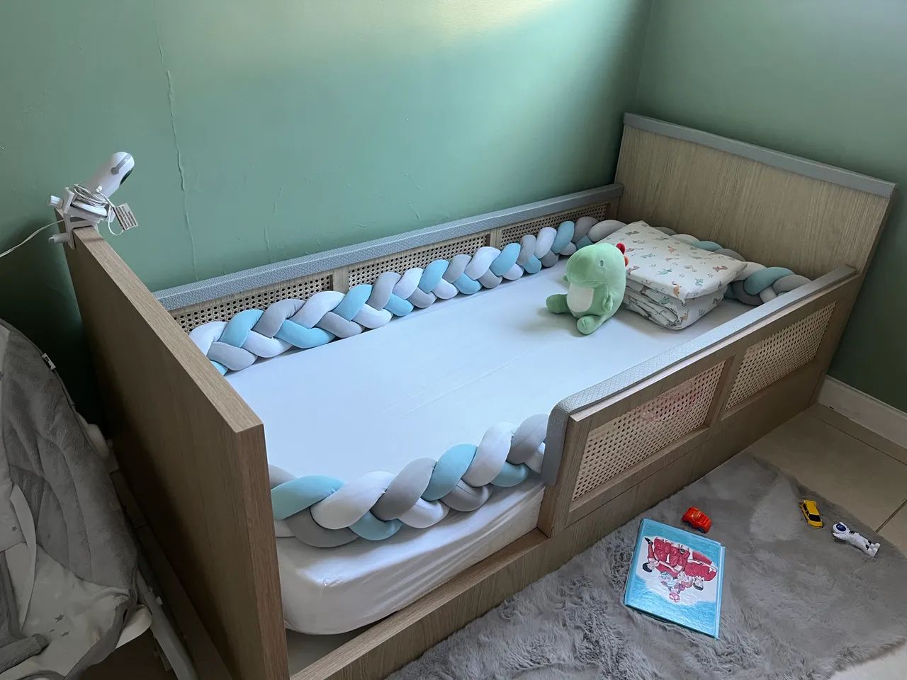 Mini Cama Montessoriana + Colchão Pro Saúde Baby D18  - Foto 2