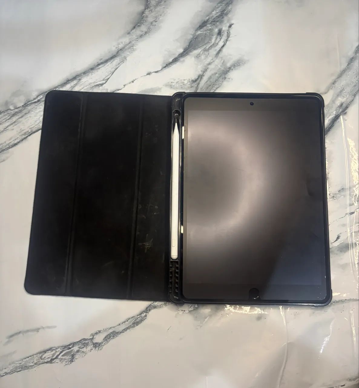 iPad 9 Silver 64 GB Perfeito na Caixa com Caneta e Capinha - Foto 5