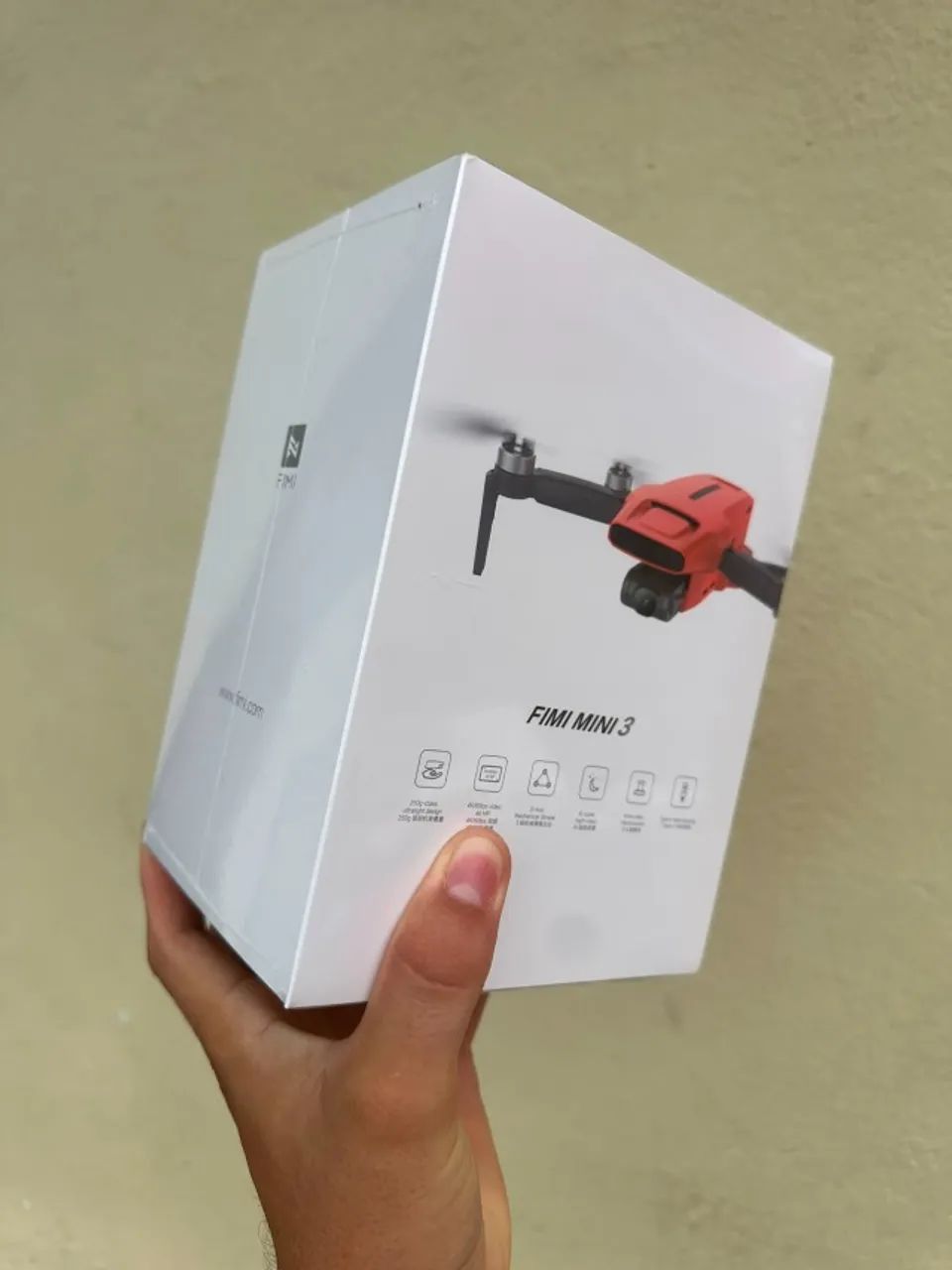 Drrone Fimi Mini 3 Lacrado Câmera 4k 60 FPS