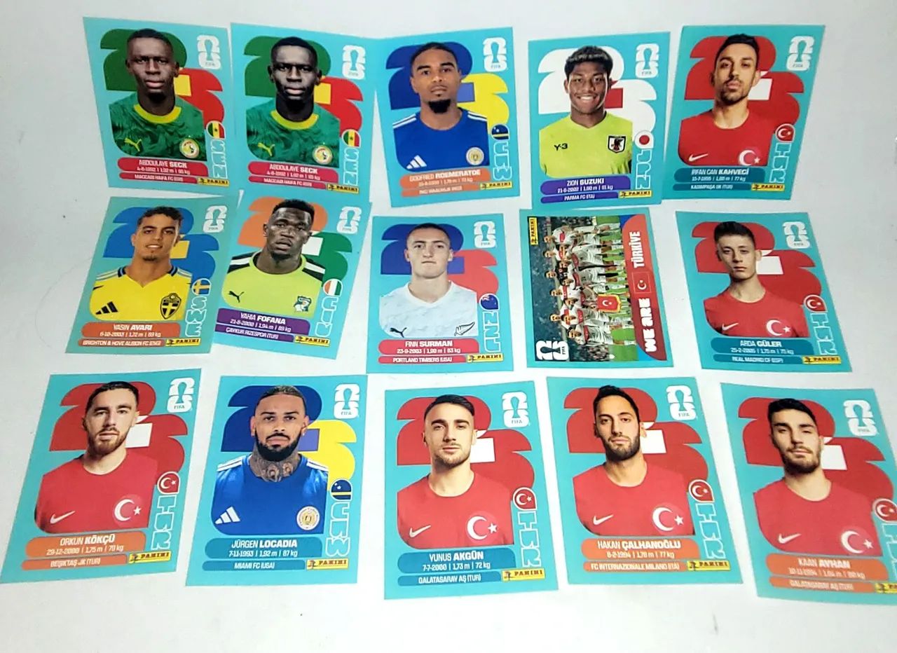 Figurinhas da copa originais 60 unidades - Foto 4