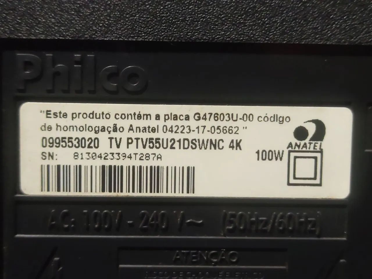 Tv SMART Philco 55 Polegadas