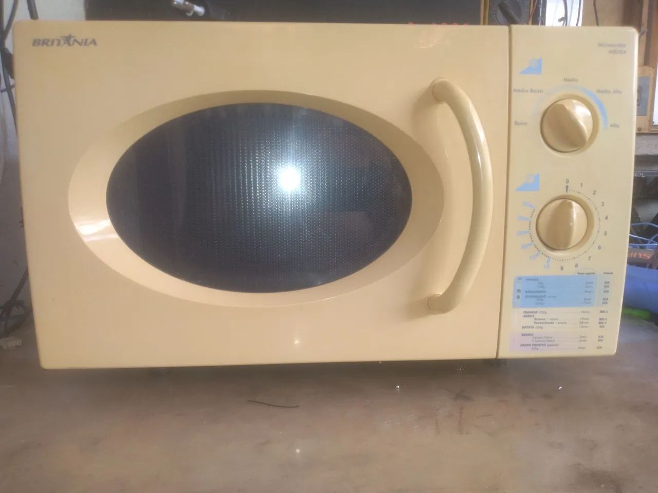 Microondas 18L britania