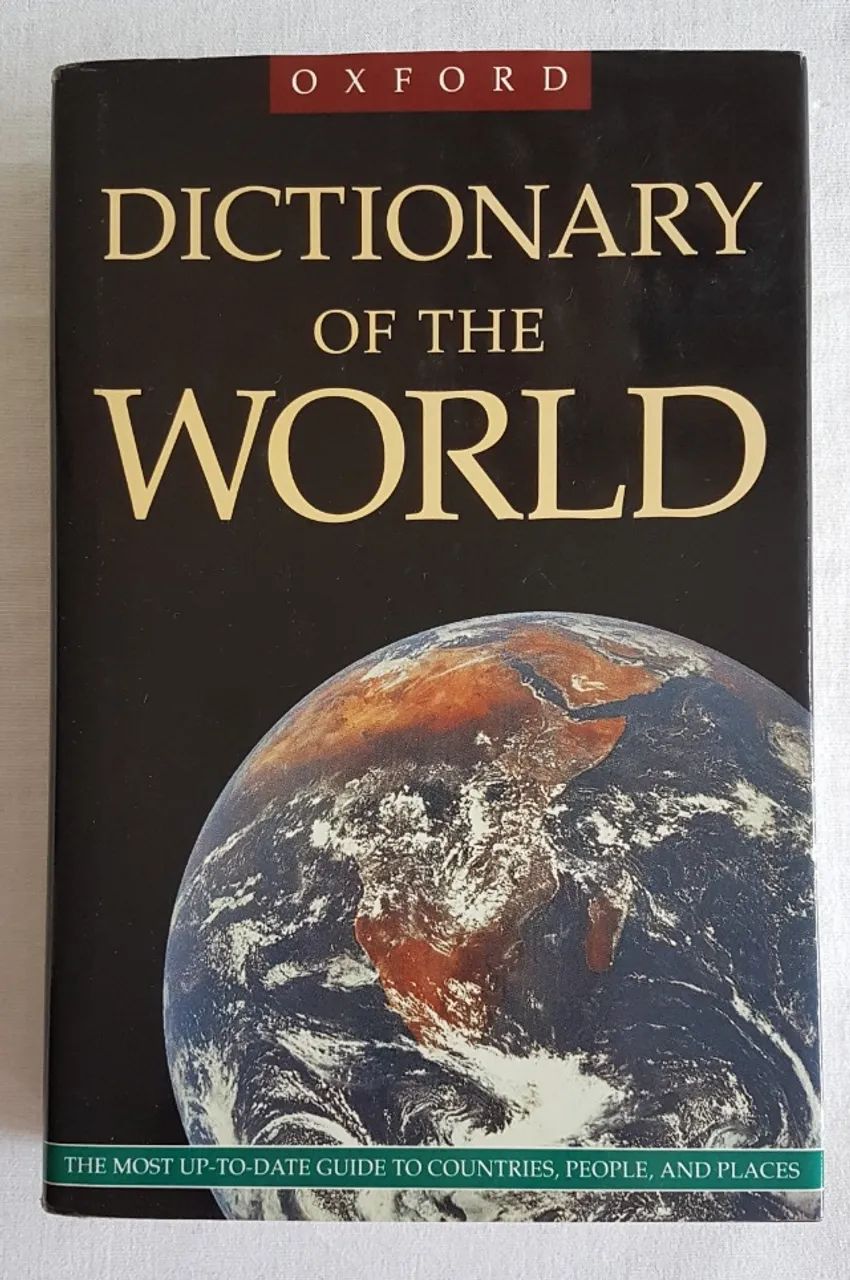  The Oxford Dictionary of the World (David Munro) - Capa Dura