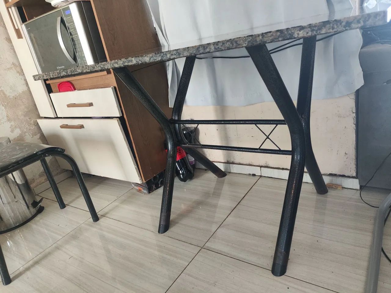 Mesa com pedra  - Foto 3