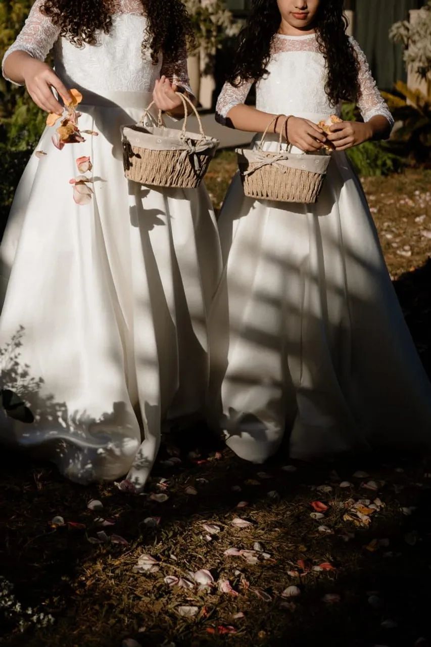 Vestido para daminhas