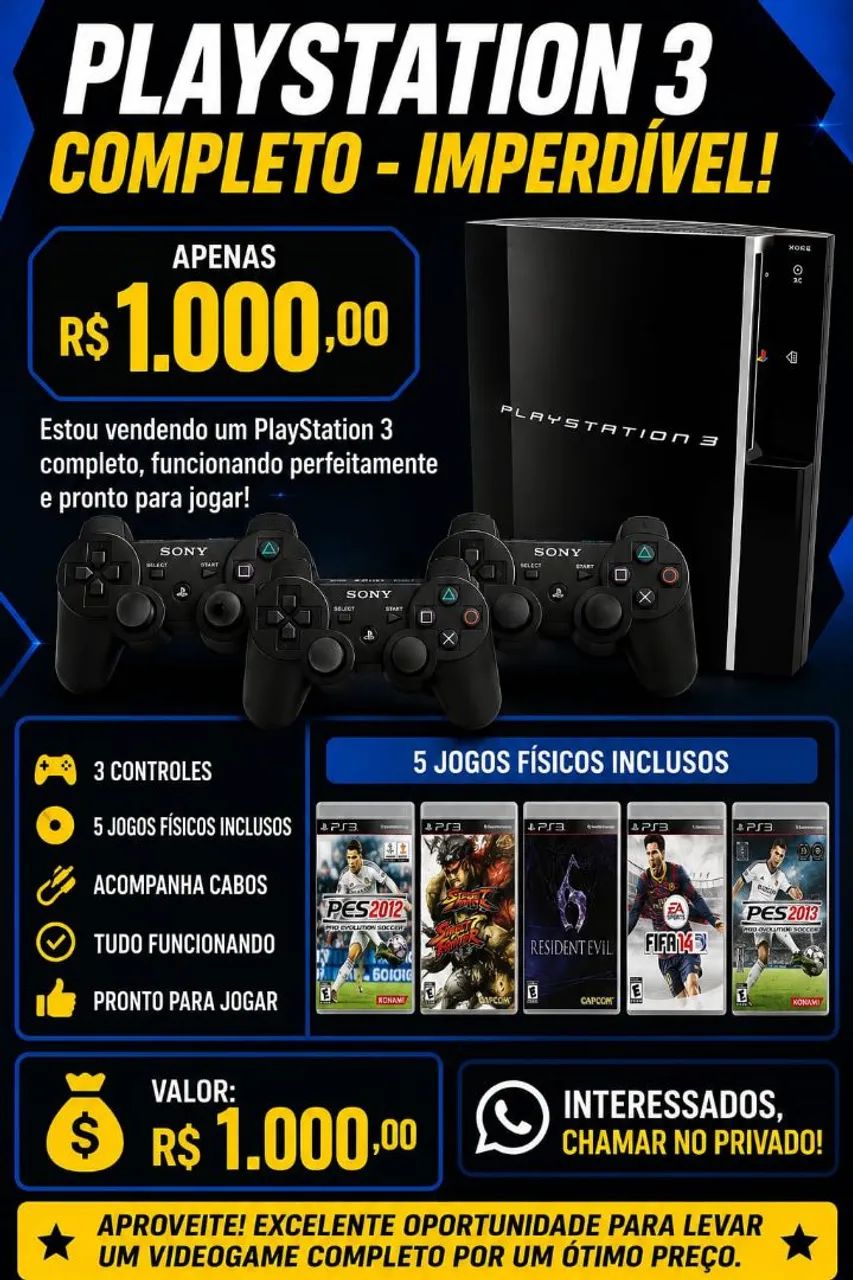 Vendo play 3 