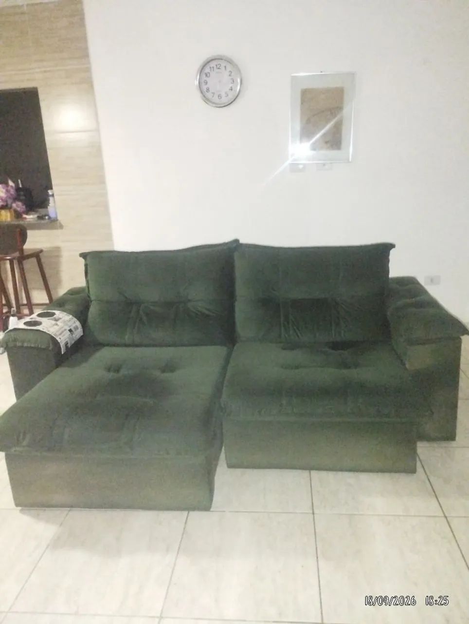 Vendo sofá retrátil de 2 metros e 10  - Foto 4