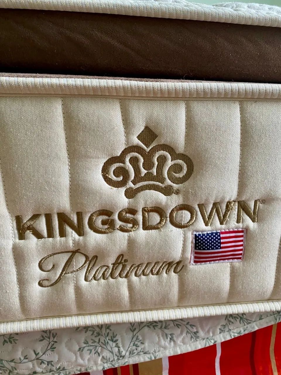 Colchão Queen Kingsdown Platinum Eurocolchões - Pouco Usado - Foto 6