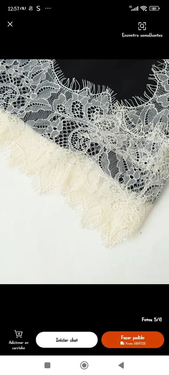 Roupas Vestido Rendado  - Foto 5