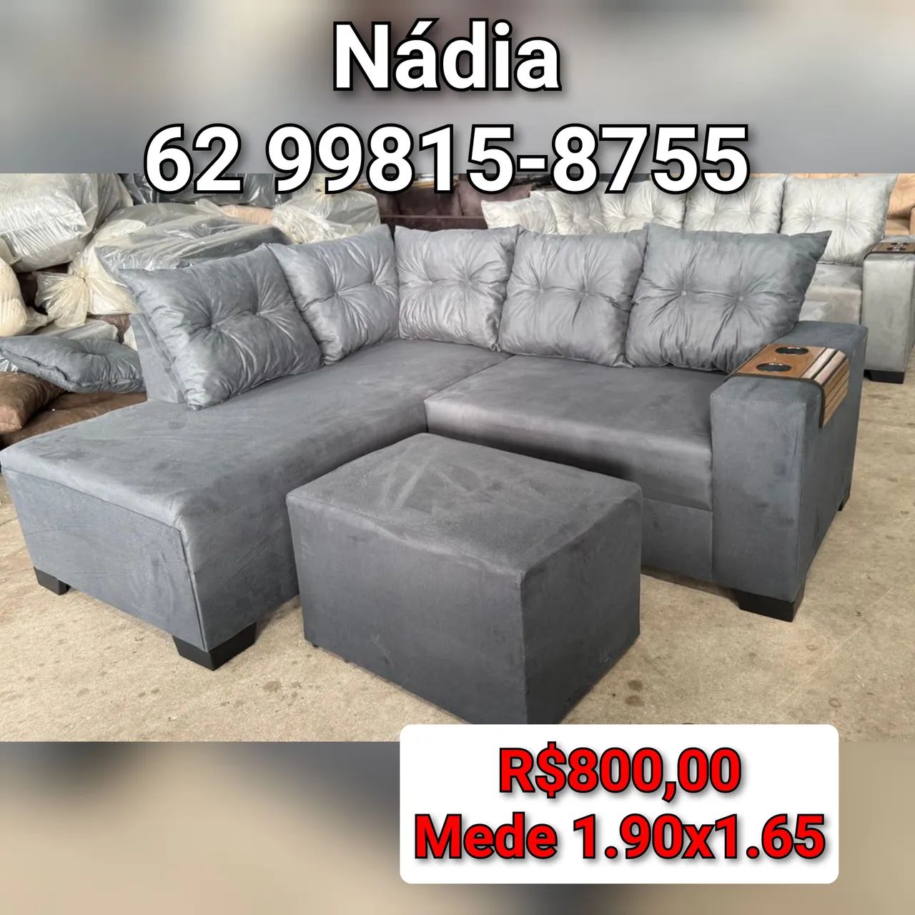 Sofá ainda estamos entregando ___???