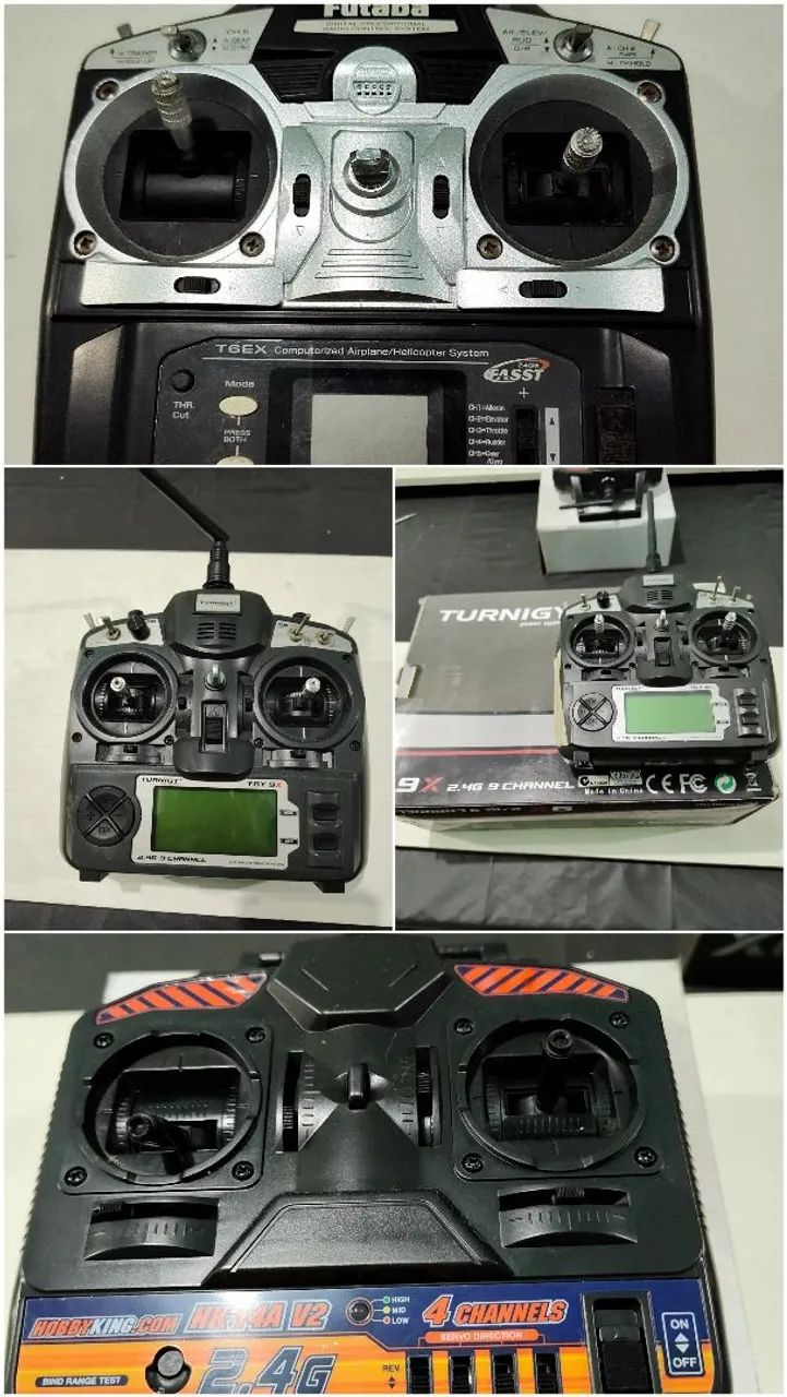 Controles Remotos para Aeromodelos 