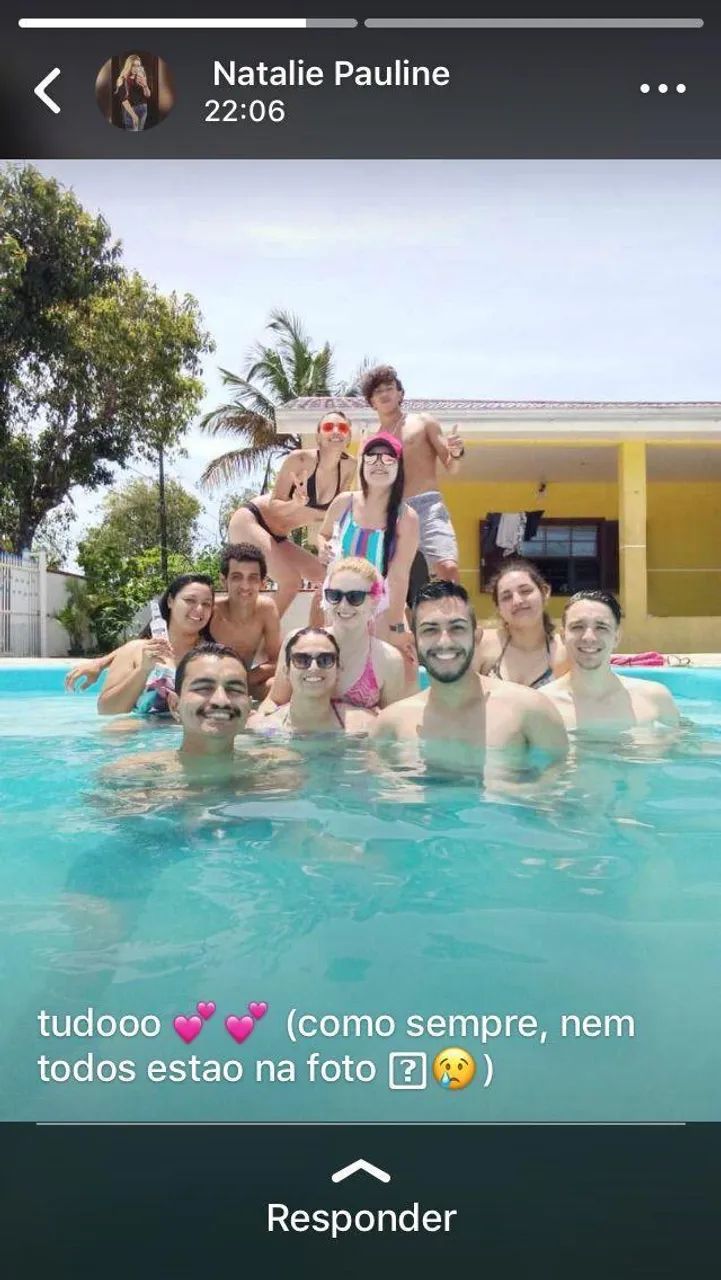 Casa de praia com piscina 8x4 para 15 pessoas  - Foto 5