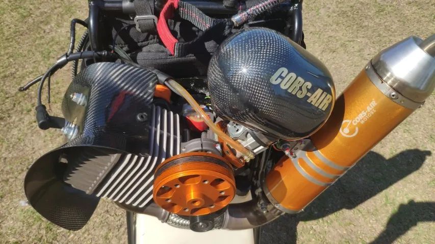 ParaMotor COR`AIR  Black Devil Turbo (173cc) - Foto 3