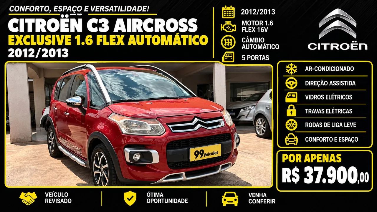Citroën Aircross AIRCROSS Exclusive 1.6 Flex 16V 5p Aut. 2013