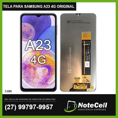 Tela / Display para Samsung A23 / M23 / M33 / A13 Universal Original 