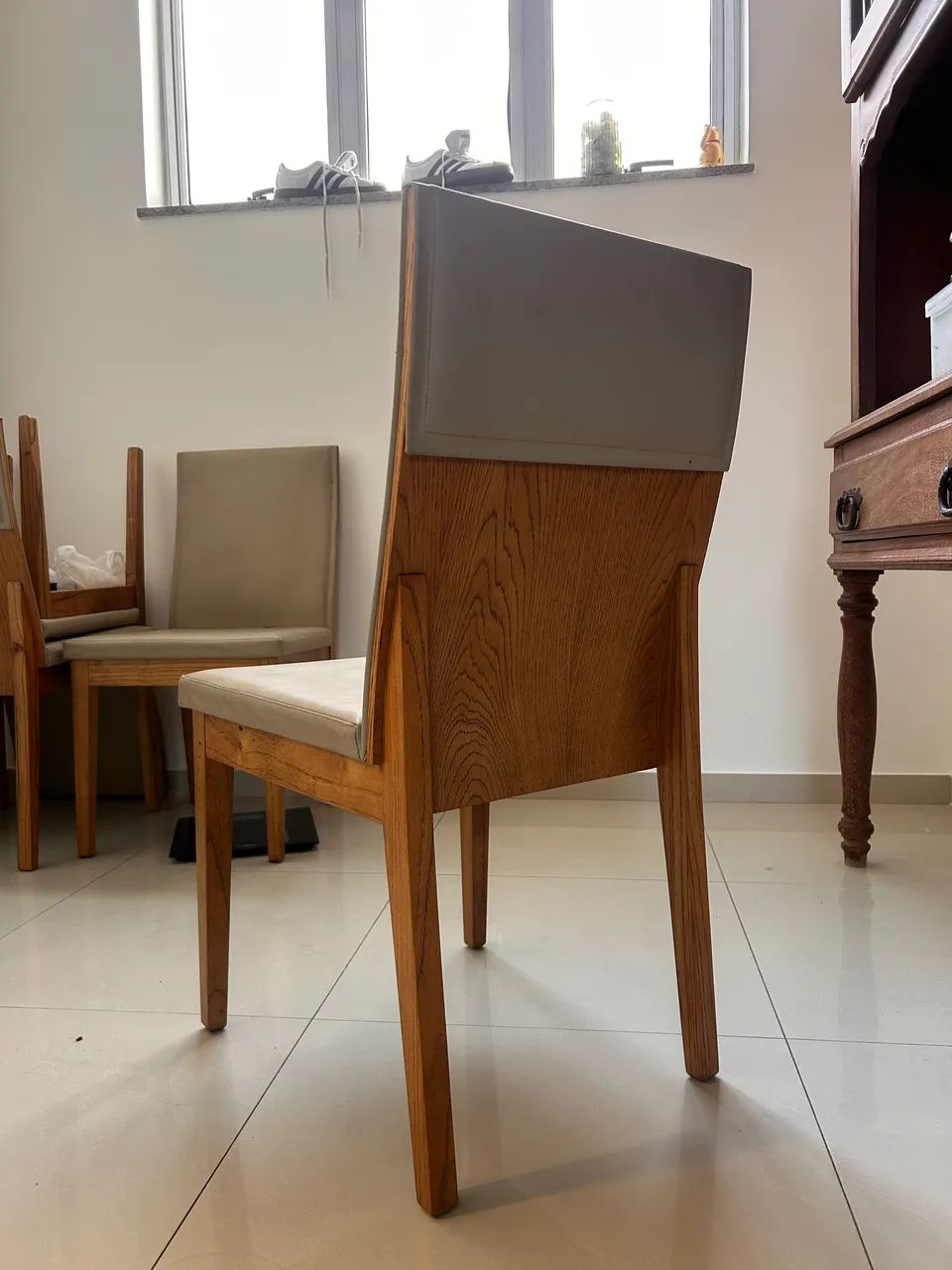 Cadeiras de jantar líder (conjunto 4) - Foto 2