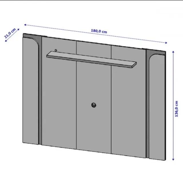 Conjunto Capri 75 com Rack Orgânico - Foto 3