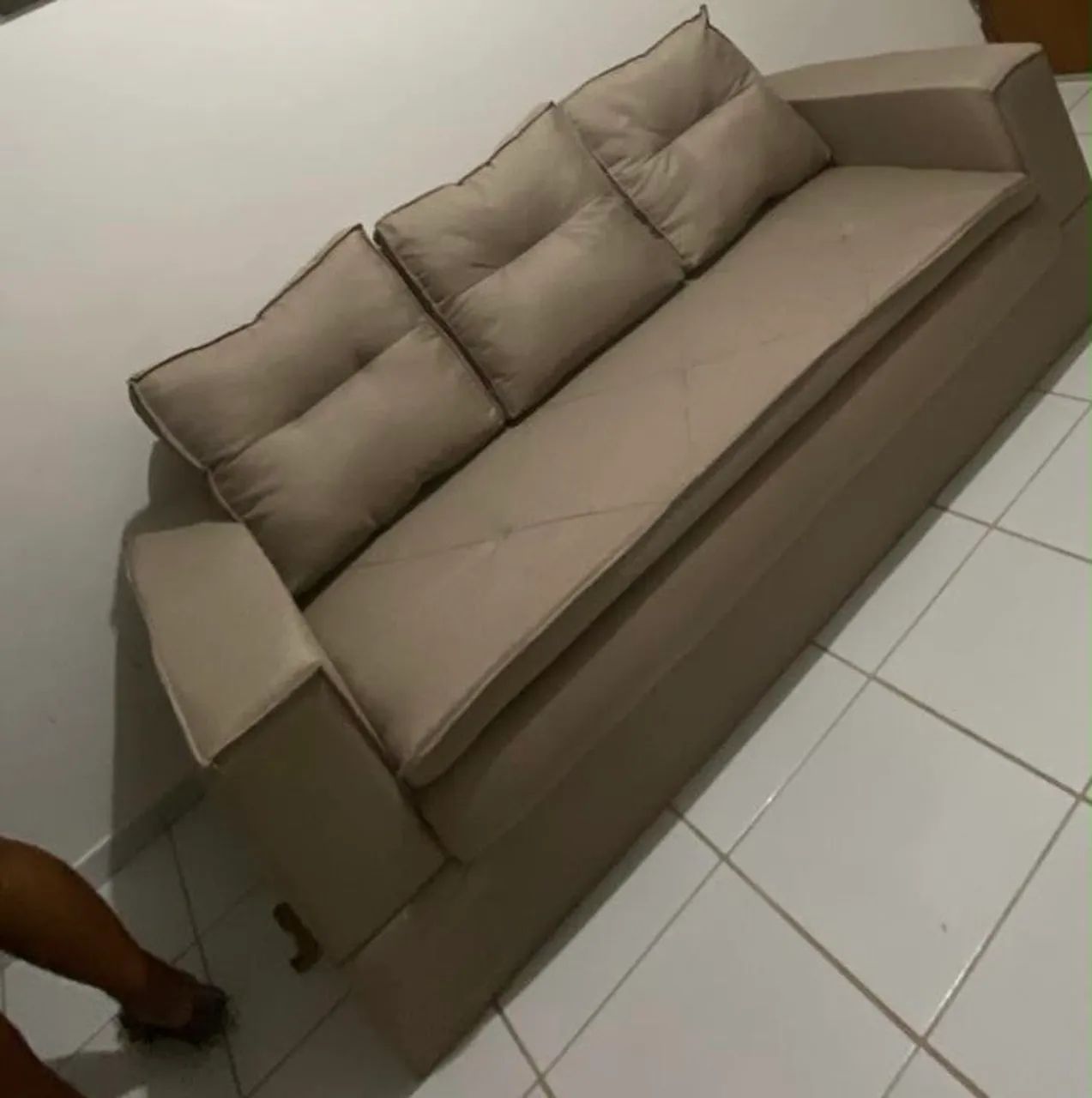 Sofá novo dois lugares