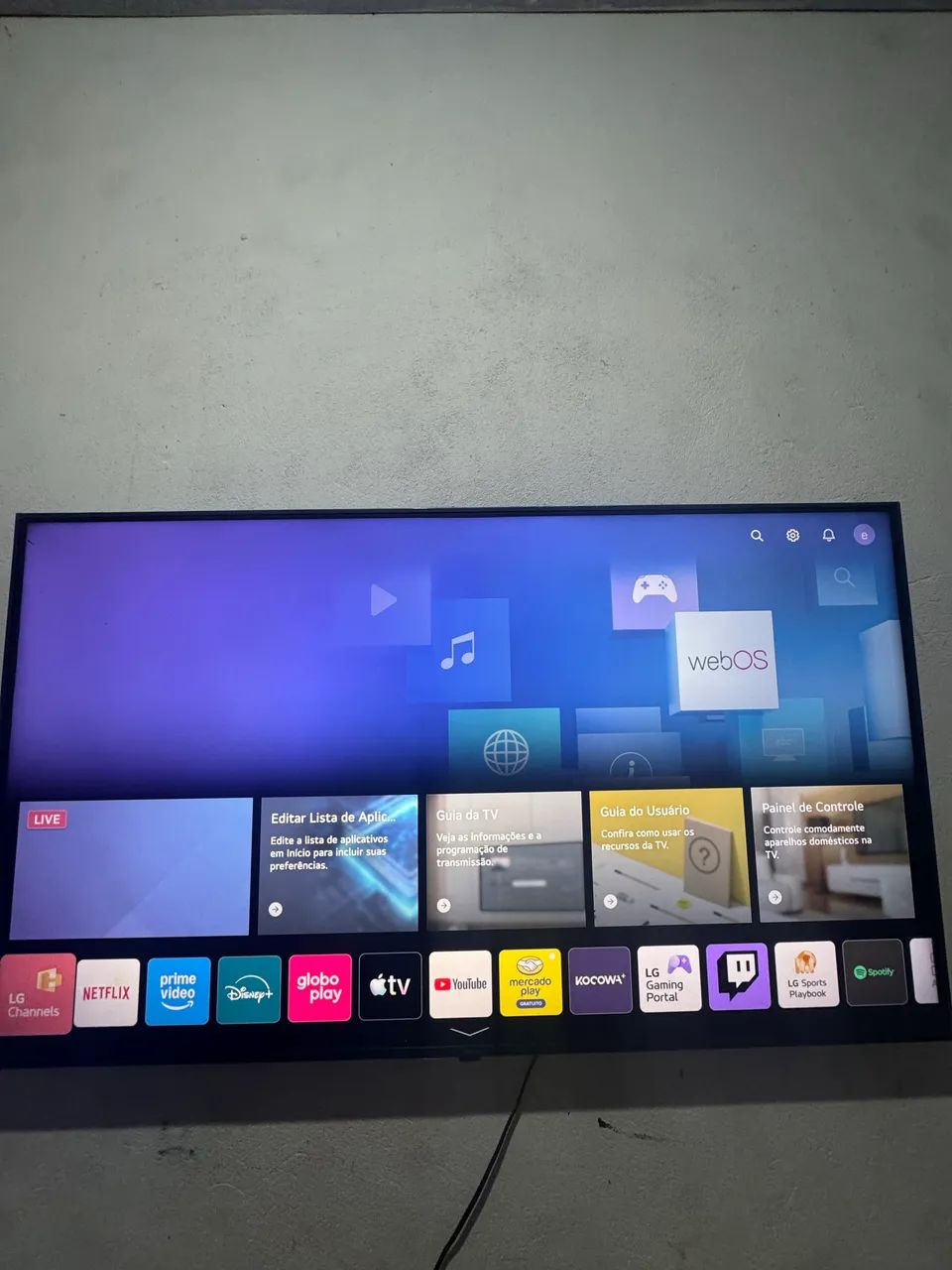 Tv aoc 46 polegadas 